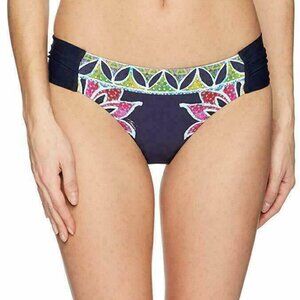 NWT Trina Turk Lotus Batik Bikini Bottom Size 10